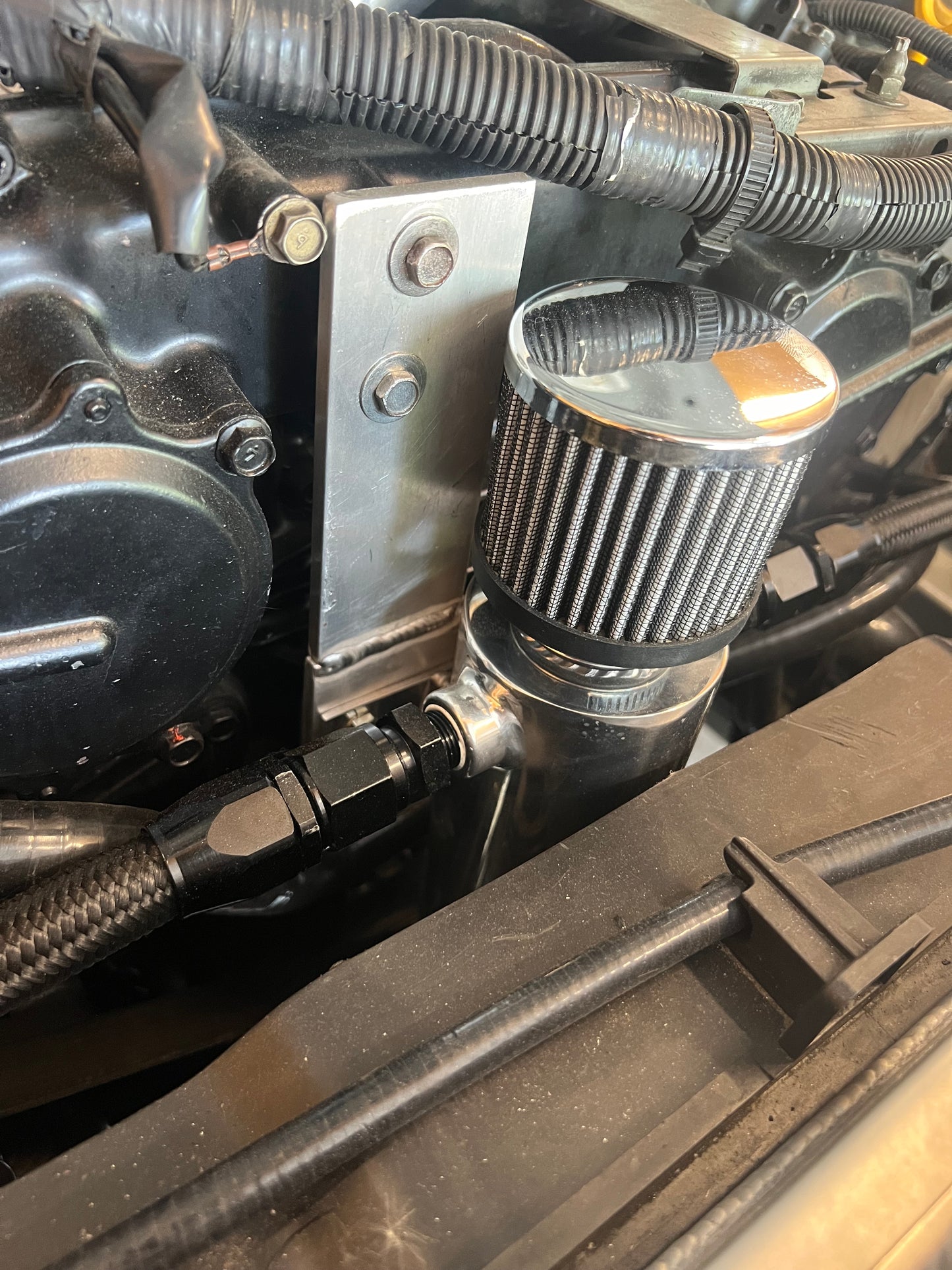 GRN Performance 350z/G35 VQ35DE Catch Can