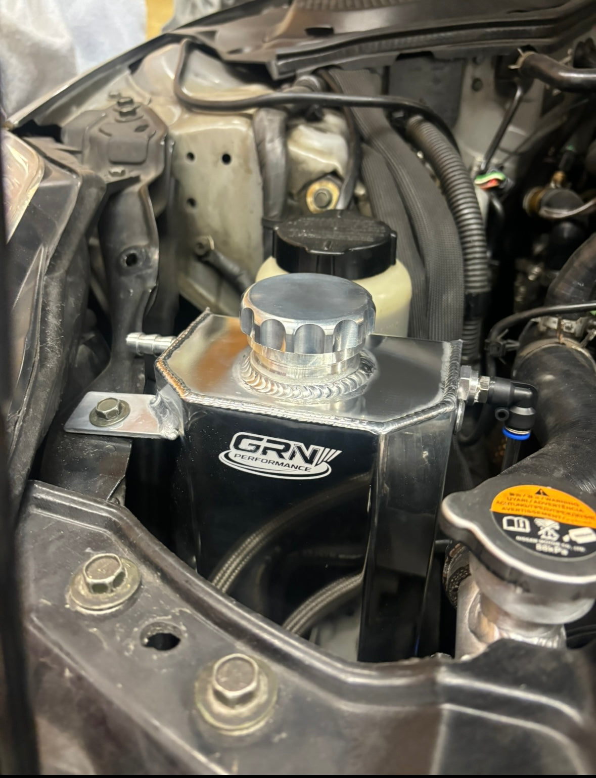 GRN Performance 350z Coolant Overflow Tank
